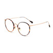 SHAUNA New Women Metal Round Glasses Frame Brand Designer Men Colorful Rim Clear Lens Eyewear