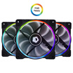 ID-COOLING DF-12025-RGB Single RGB Temperature Control Fan Recommended for DASHFLOW Water Cooling Expansion