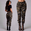 Womens European&American Popular Fashion Camouflage Pants
