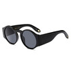 SHAUNA Fashion Candy Color Women Round Sunglasses Retro Men Red Tinted Lens Shades UV400
