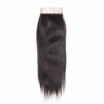 HCDIVA Brazilian Straight Lace Closure FreeMiddleThree Part Size 100 Virgin Hand Tied Closure No lice No shedding No Tangle