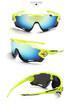 SHAUNA Explosive riding sunglasses sports parkour men&women outdoor riding glasses sports mirror sunglasses