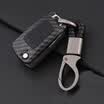 GL8 reading lang car key bag cover buckle car accessories all black section - folding three keys