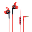 HYUNDAI HY-208MV black&red sports music headphones trendy music headphones
