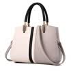 Bolso grande simple del bolso del mensajero del hombro del color del contraste de los bolsos de las mujeres grandes de la moda