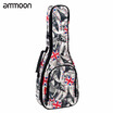 ammoon 23" Concert Ukelele Ukulele Uke Bag Backpack Case 10mm Cotton Padding Durable Colorful with Adjustable Shoulder Strap Carry