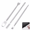 K - X1473 3 in 1 Dedicated Metal Spudger Set Pry Bar Stick Repair Open Tool for Laptop Tablet PC Phone