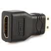 Yamazawa SAMZHE ZH-05 HDMI Mother to Mini HDMI Converter Mini hdmi to HDMI male to female adapter small turn big flat panel computer connected display