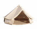 Waterproof Canvas Bell Tent for Family Camping with Zipped Ground Sheet