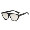 SHAUNA Vintage Double Colors Frame Women Small Cat Eye Sunglasses Trending Men Red Glasses UV400