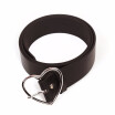 Women Fashion And Leisure Cncise Shape of love Metal clasp PU Belt