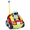 Cartoon Police Racing Car Radio Remote Control Music Electric Toy Kid Children Gift