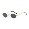 SHAUNA Trending Women Small Oval Sunglasses Candy Colors Fashion Men Clear Red Lens Shades UV400