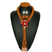Chunky Bib Style Light Green Beads Coral Jewelry African Jewelry Sets For Women Wedding Bridal Statement Necklace Free Shipping