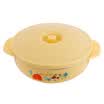 Mitha Matyz Baby Binaural Stainless Steel Bowl Baby Fetop Cover Breath Bowl 300ml MZ-0867