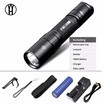 WH Tactical Flashlight Highlights Long Waterproof Portable Super Bright LED Flashlight Mini Self-defense Riding Outdoor