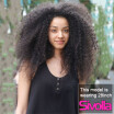 Sivolla Afro Kinky Curly Brazilian Black Natural Human Hair Bundles Kinky Curls Boom Hair Style Gorgeous Look FREE SHIPPING