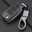 Huafu Ford Key Bag Ford Fu Ruisi New Mondi Ou Rui Jie Wing Tiger Wing Bo Fox Max Win Car Key Case Cover Car Accessories All Black - Folding C