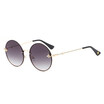 SHAUNA Little Bee Decoration Popular Women Round Gradient Sunglasses UV400