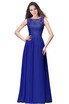 Evening A-line Prom Dress Long Bridesmaid Party Gown Women Chiffon Lace Dresses