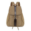 Classic Vintage Womens Bag Canvas Backpack Fashion New Womens Double Shoulder Bag