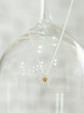 ONICE 925 Sterling Silver Necklace with Daisy Flower Pendant WQX009