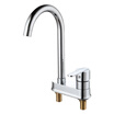 MEJUE Z-1101 single-handle double-hole hot&cold faucet 360 degree rotating basin faucet wash basin faucet