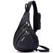 TINYAT Sling Bag Chest Bag Travel Casual Crossbody Shoulder Bag for Women Men T509
