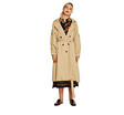 2018 autumn new womens long windbreaker trench coat
