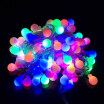 JULELYS 30M 300 Bulbs Garland LED Ball String Lights Outdoor Christmas Lights Decoration For Wedding Holiday Party Fairy Lights