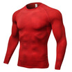 Mens Fashionable Sportswear Fitness Mens T-Shirts Basketball Running Elastic Training Compression Mens Long Sleeve Tops