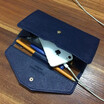 New Long Style Korean Lady Purse Korean Envelope Multifunction Passport Bag with Large Screen Mobile Phone Bag