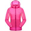 Elmont ALPINT MOUNTAIN outdoor UPF40 skin clothing men&women thin sunscreen spring&summer breathable anti-UV skin coat sunscreen clothes 640-106 rose red M