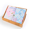 Jinhe home towel home textile cotton waffle cherry towel two pieces of gift box JH6-12F