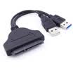 Hot-Swapping USB 30 USB 20 SATA 22Pin adaptador de unidad de disco duro Cable de cable para 25 pulgadas SSD HDD