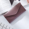 Fashion wallet female long section of the ultra thin simple envelope clasp phone bags