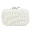 Fawziya Bow Wedding Purse Pearl Handbag For Women Evening Bag