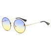 SHAUNA Little Bee Decoration Popular Women Round Gradient Sunglasses UV400