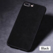 Genuine Leather Phone Case For iPhone 7 8 Plus Suede leather Back Cover For X 6 6S Plus Cases