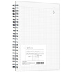 Deli Ali A570 sheet zero series coil this spiral soft copy square check notebook notebook LA570