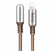 HOCO 24A Zinc Alloy 90 Degree USB Cable for Apple Lightning iPhone iPad OTG Fast Charging Original Charger Wire Data Sync