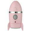 TOMNEW 135ML Mini Cool Air Humidifier USB Portable Ultrasonic Cute Rocket Air Diffuser with Cool LED Light for Home Office Car