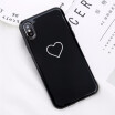 iPhone 6 6s Plus Letter KING Back Cover Love Heart Soft TPU Cases For iPhone X 8 7 6S Plus
