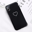iPhone 6 6s Plus Letter KING Back Cover Love Heart Soft TPU Cases For iPhone X 8 7 6S Plus