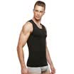 Playboy PLAYBOY vest male sports fitness sweat cotton wide shoulder 7562 black XL
