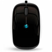 Upstairs Newmen obediently leopard still goods wired silent mouse USB interface black