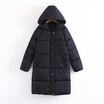 Winter new arrival hooded large size cotton-padded coat womens cotton jacket