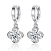 Cubic Zirconia Dangle Earring For Women Korea Trendy Jewelry Accessories Female Ladies Valentines Day Gift WHE166
