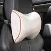 Carnot memory foam car headrest car neck pillow car office comfortable pillow beige