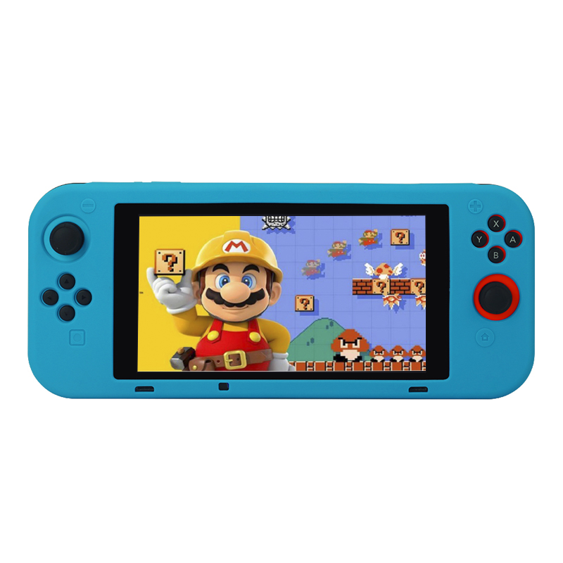 BUBM Nintendo switch case host handle nintendo ns silicone split protective case switch-F red blue
